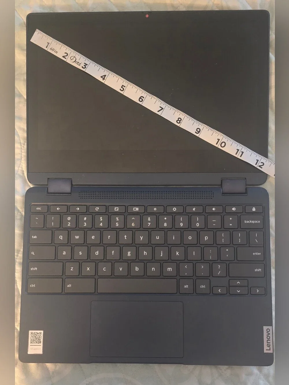 Lenovo IdeaPad 3 Flex Chromebook Navy Blue Lightweight Laptop